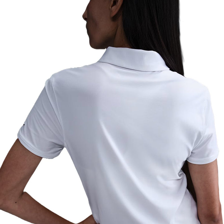 Nike Dri-FIT Victory Short-Sleeve Golf Polo White/Black - FW25 Women