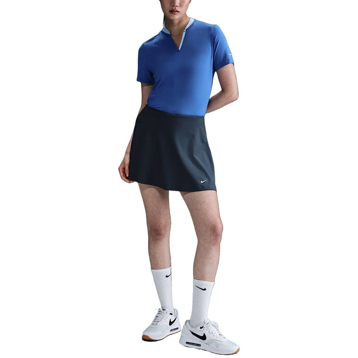 Nike Dri-FIT Tour Flouncy Golf Skirt Thunder Blue/White - FA25 Women