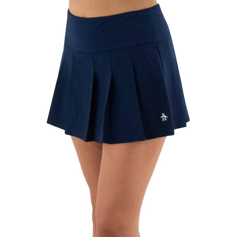 Original Penguin Pleated Golf Skort Black Iris - SS25 Women