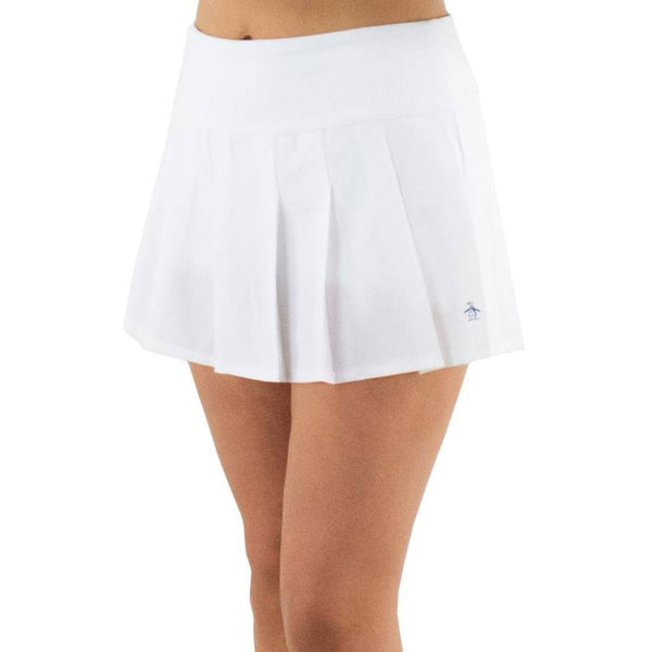 Original Penguin Pleated Golf Skort Bright White - SS25 Women
