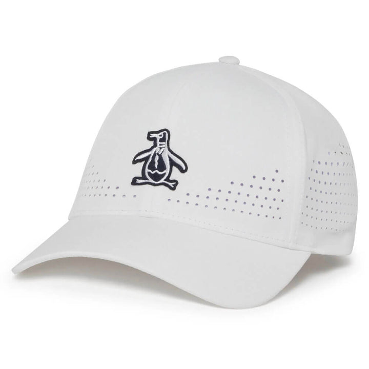 Original Penguin Country Club Perforated Golf Cap Bright White - SS25 Men