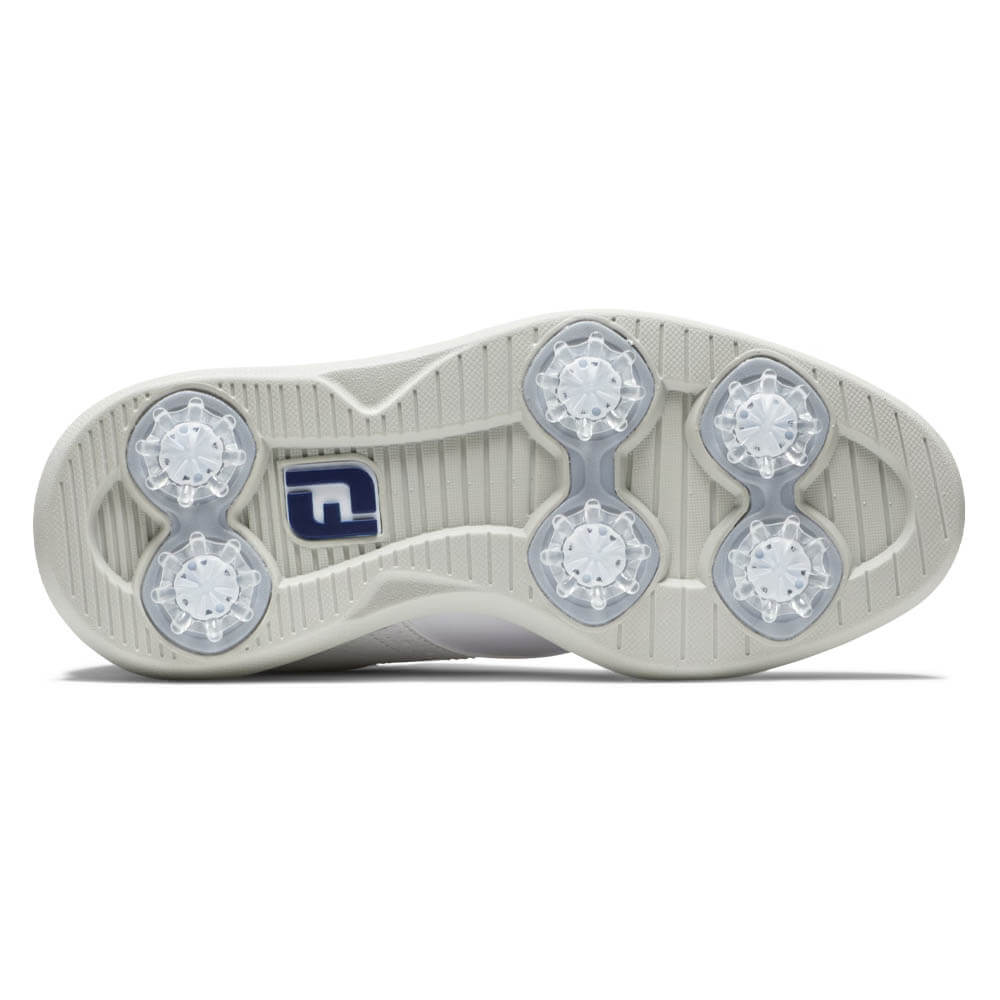 FootJoy Traditions Golf Shoes White - 24 Boys