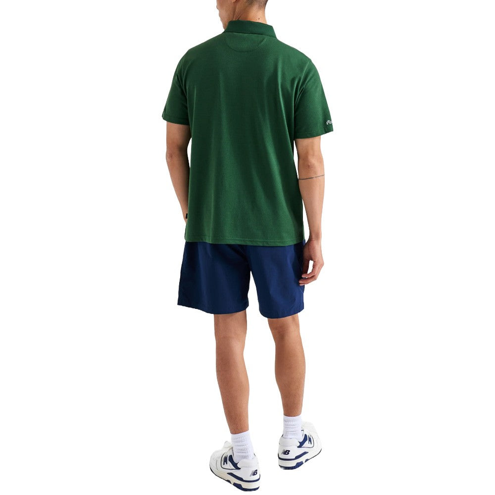Malbon Cooper Core Golf Polo Evergreen - FW24 Men