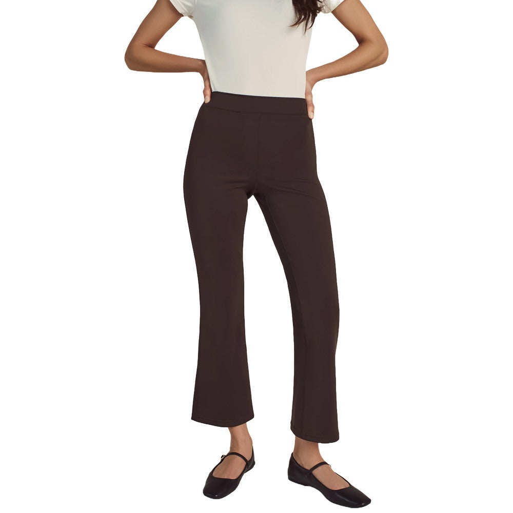Malbon Aria Flare Pull On Golf Pants Espresso - SS25 Women