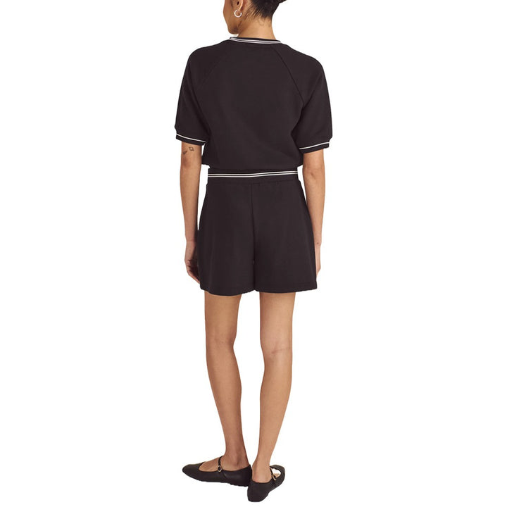Malbon Billie II Sweat Golf Shorts Black - SS25 Women
