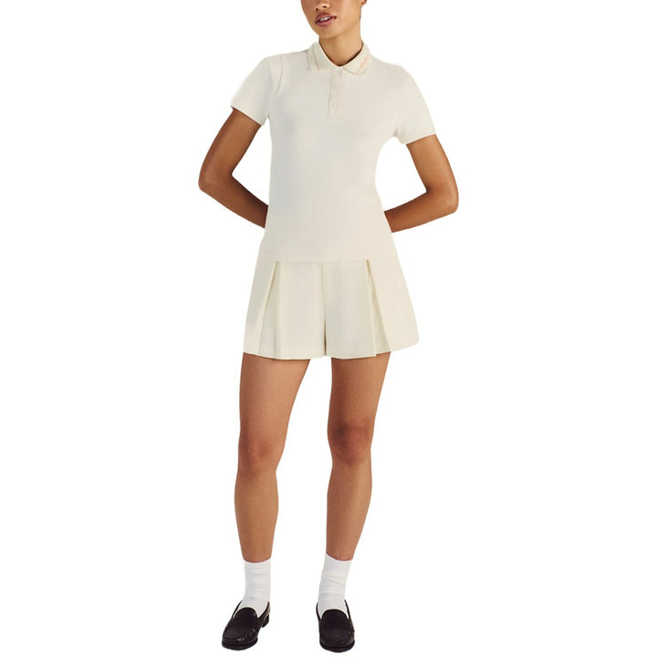 Malbon Paloma Golf Polo Ivory - SS25 Women