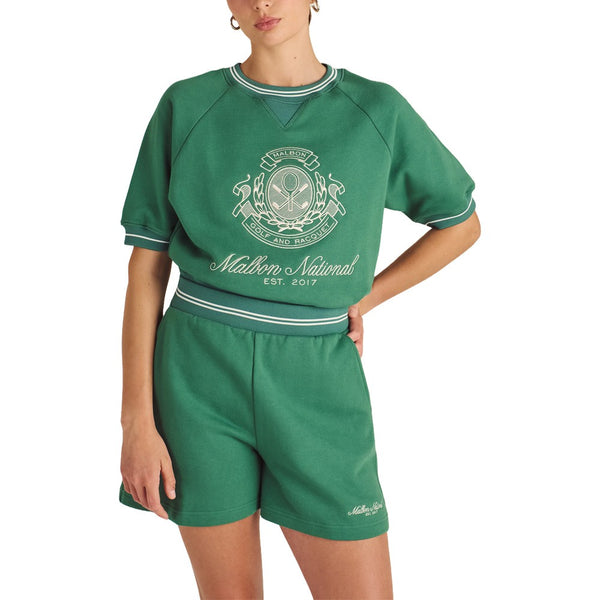 Malbon Billie II Golf Sweatshirt Green - SS25 Women