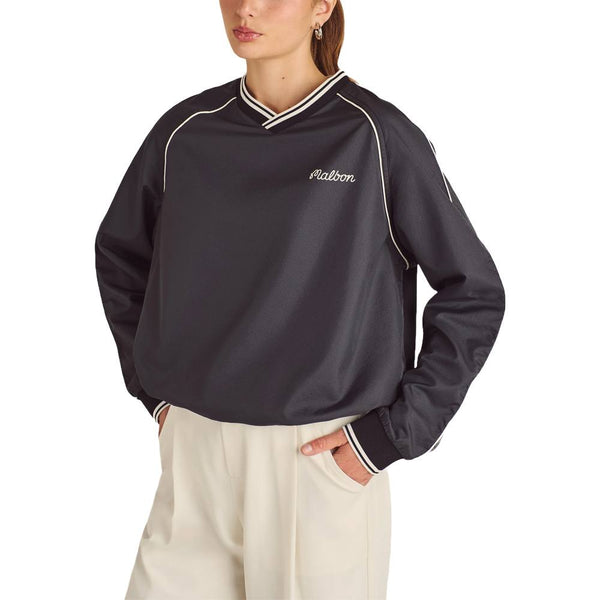 Malbon Alessia Windbreaker Golf Pullover Black - SS25 Women