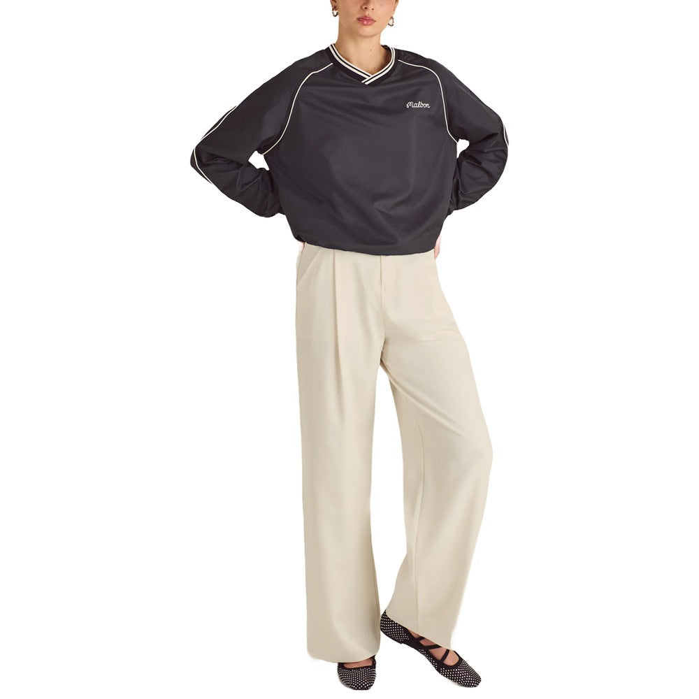 Malbon Alessia Windbreaker Golf Sweater Black - SS25 Women – Golfio