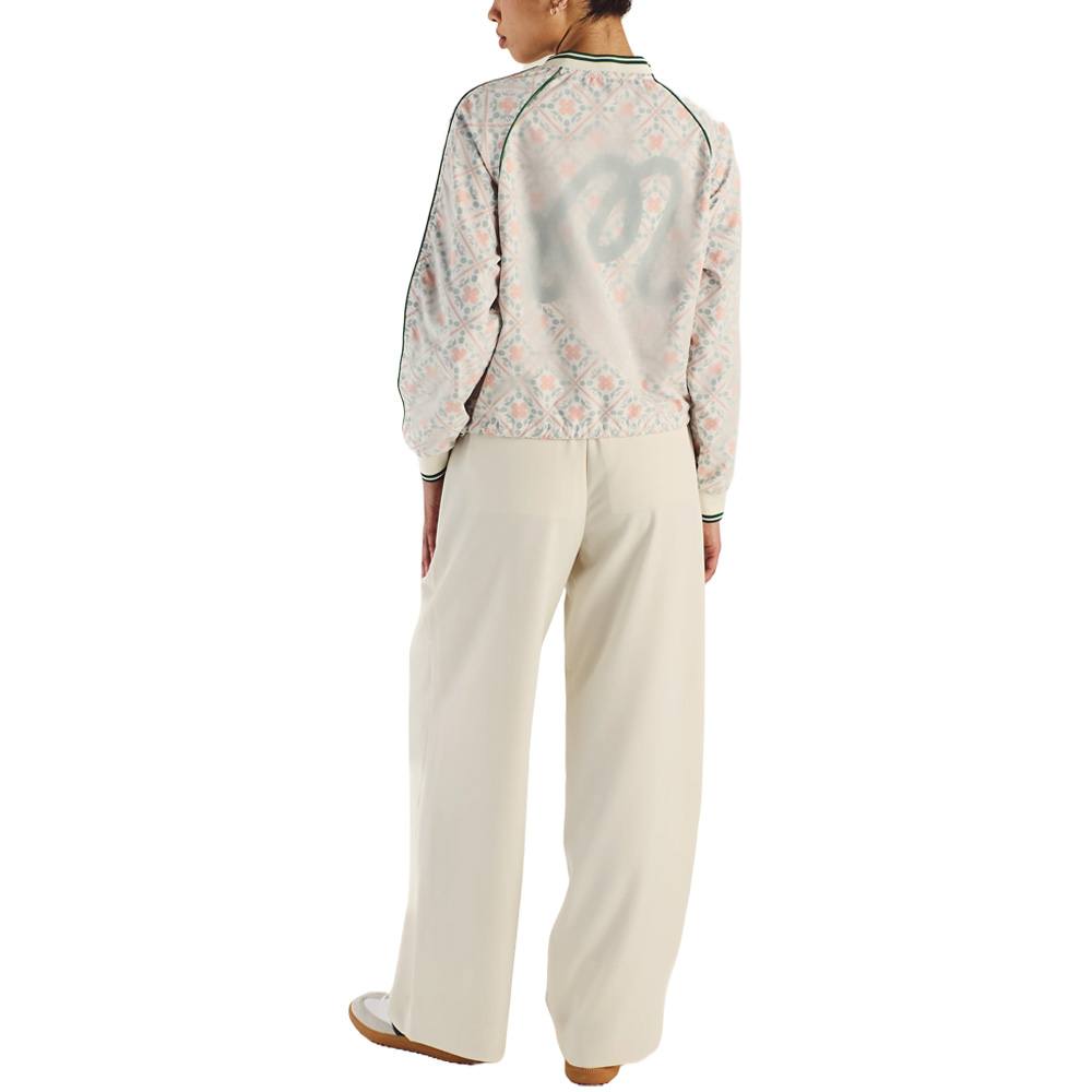Malbon Alessia Windbreaker Golf Pullover Ivory Multi - SS25
