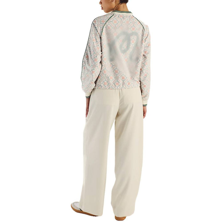 Malbon Alessia Windbreaker Golf Pullover Ivory Multi - SS25 Women