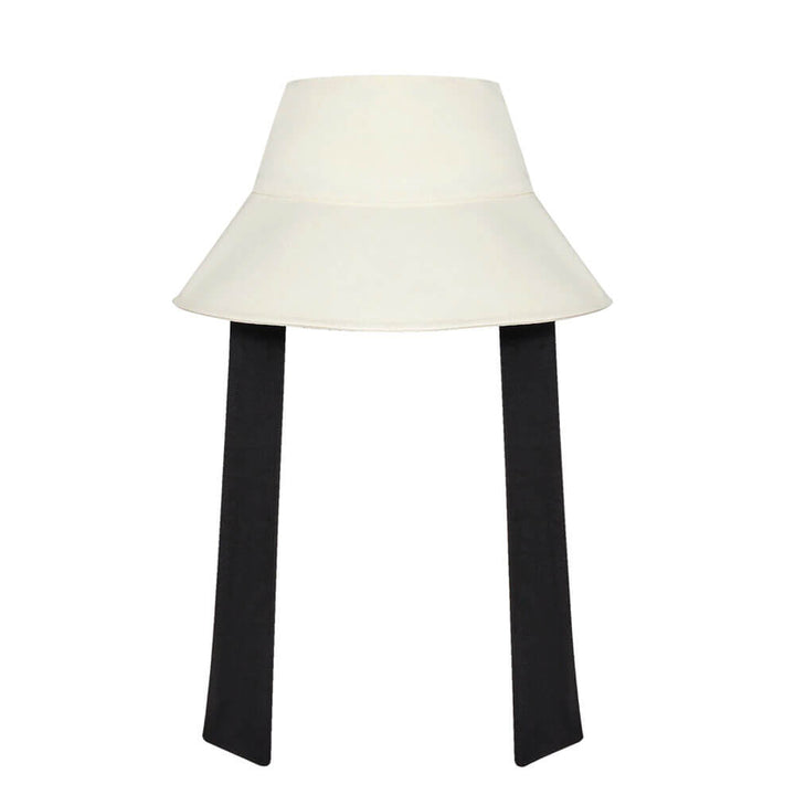 Malbon Delilah Open Top Golf Bucket Hat Ivory - SS25 Women