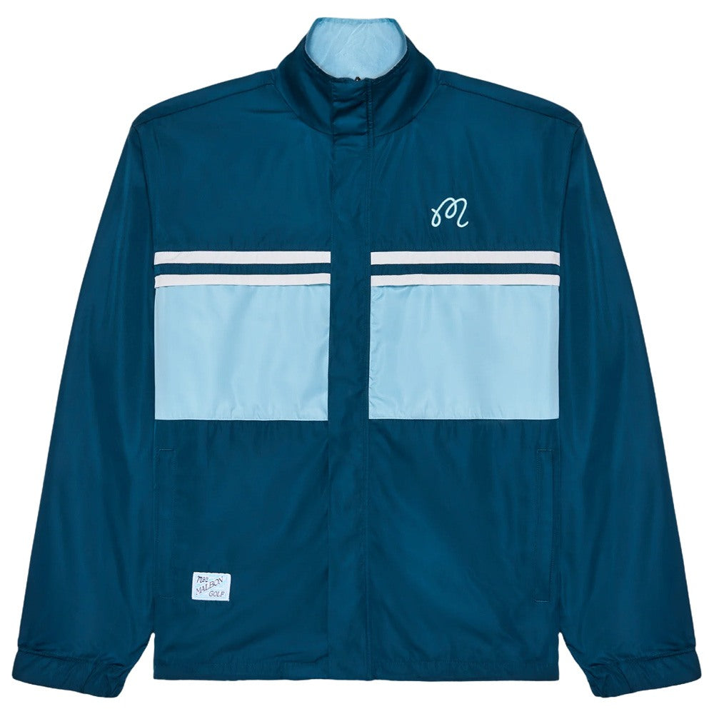 Malbon Costanzo Windbreaker Golf Jacket Ocean - SS25 Men – Golfio