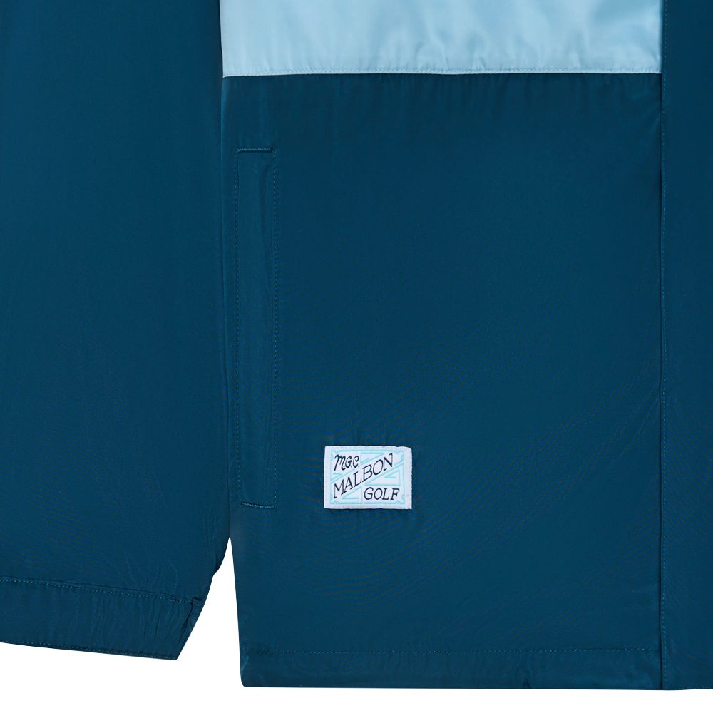 Malbon Costanzo Windbreaker Golf Jacket Ocean - SS25 Men – Golfio