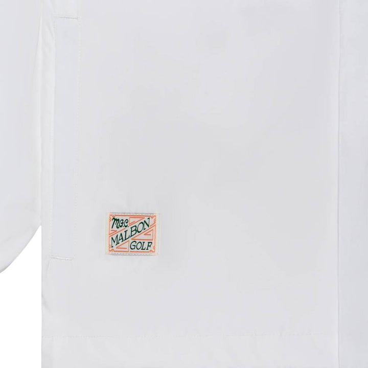 Malbon Costanzo Windbreaker Golf Jacket White - SS25 Men