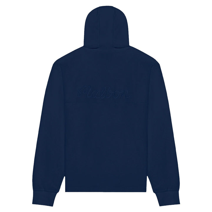 Malbon Castello French Terry Quarter Zip Hoodie Golf Jacket Ocean - SS25 Men