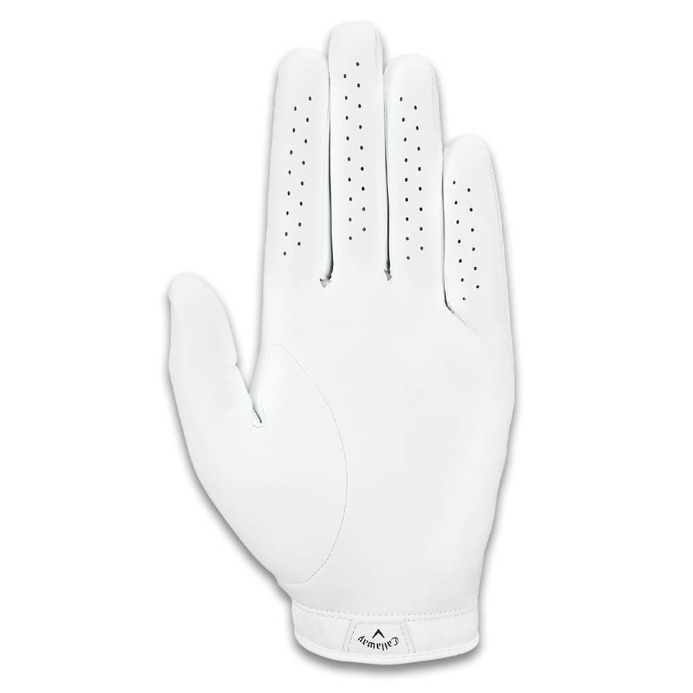 Callaway Tour Authentic Golf Glove White - 25 Men