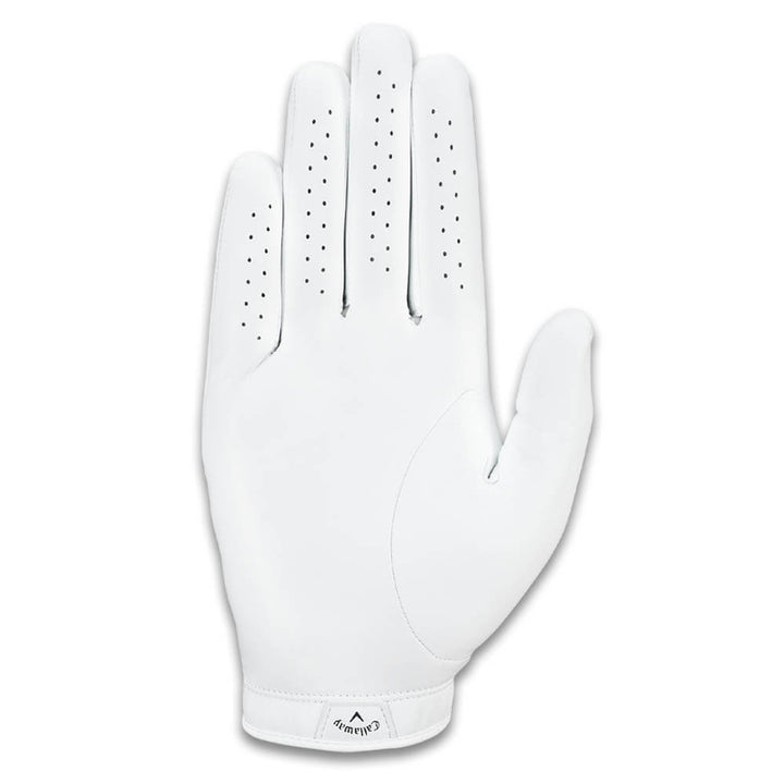 Callaway Tour Authentic Golf Glove White - 25 Men