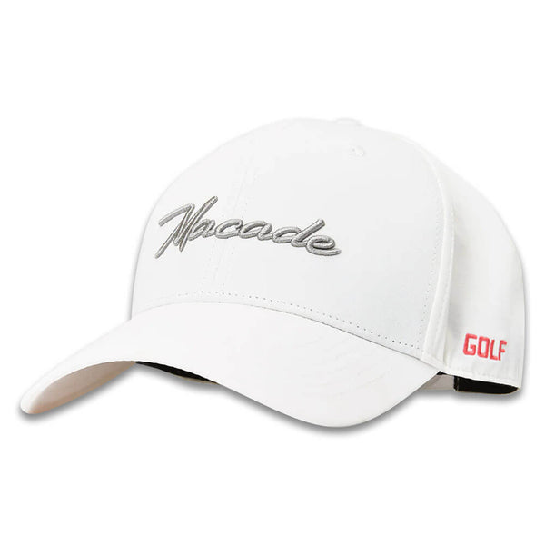 Macade Range Snapback Golf Cap White - SS25 Men