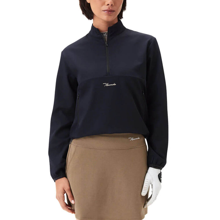 Macade Range Golf Anorak Dark Blue - SS25 Women