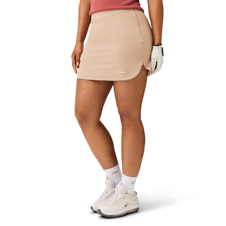 Macade Kaya Flex Golf Skort Tan - SS25 Women
