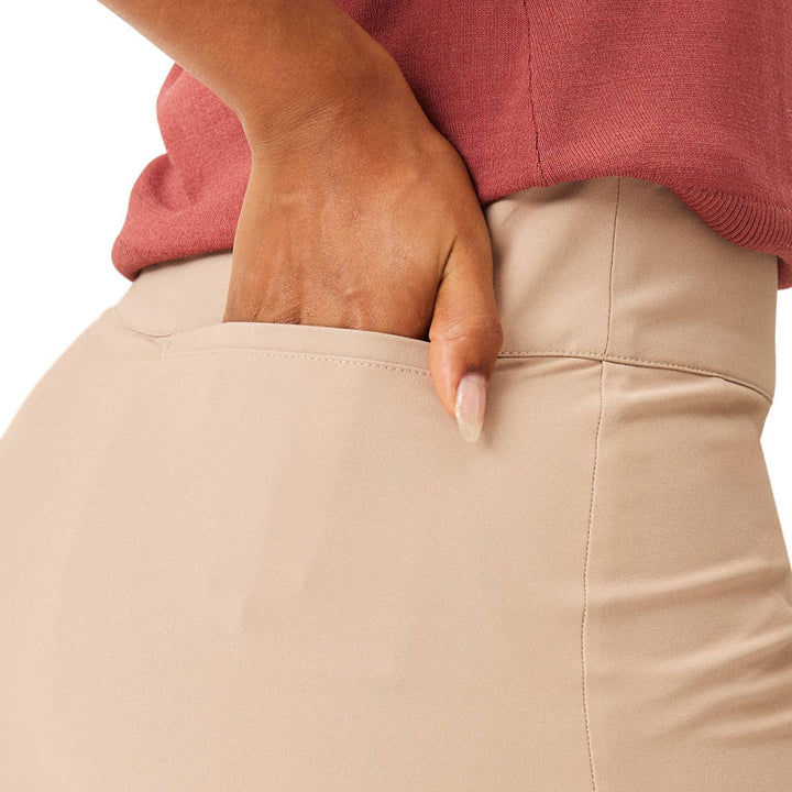Macade Kaya Flex Golf Skort Tan - SS25 Women