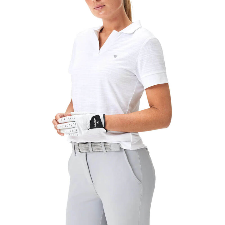 Macade Paige Golf Polo White - SS25 Women