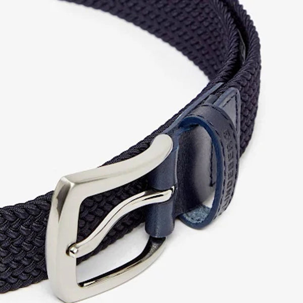 J.Lindeberg Hatcher Elastic Triple Golf Belt JL Navy - 19 Men