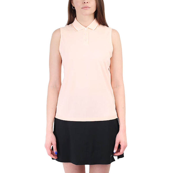 Nike Dri Fit Victory Golf Polo Crimson Tint/Bright Mango/White - SS20 Women