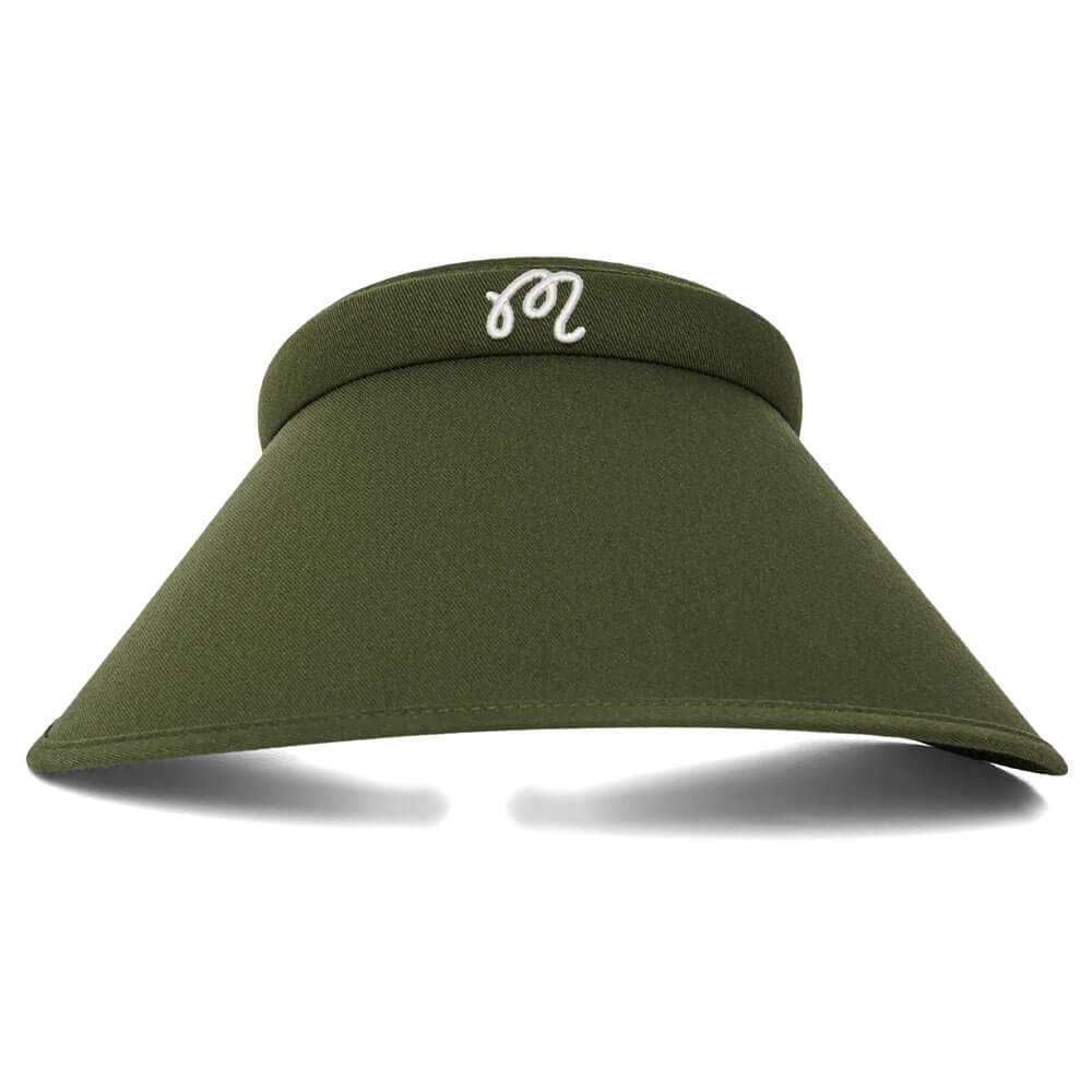Malbon Claire Golf Visor Cypress Green - SS25 Women