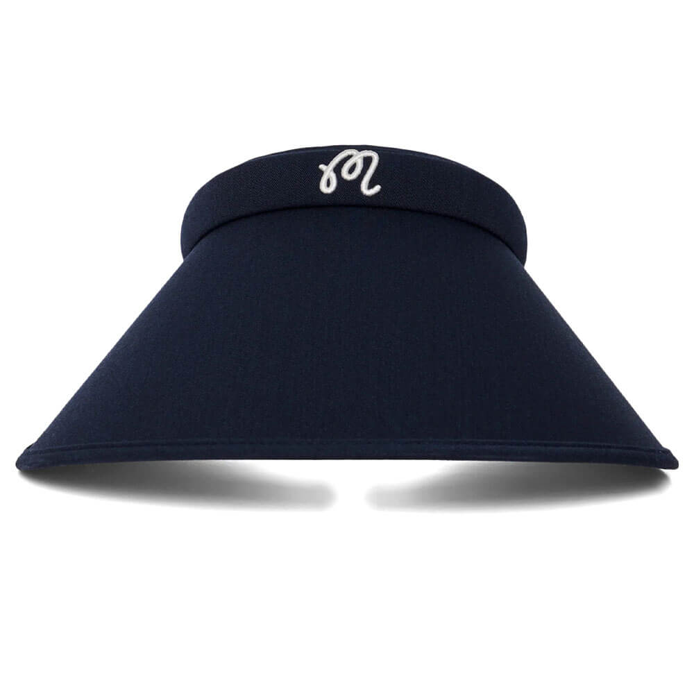 Malbon Claire Golf Visor Navy - SS25 Women