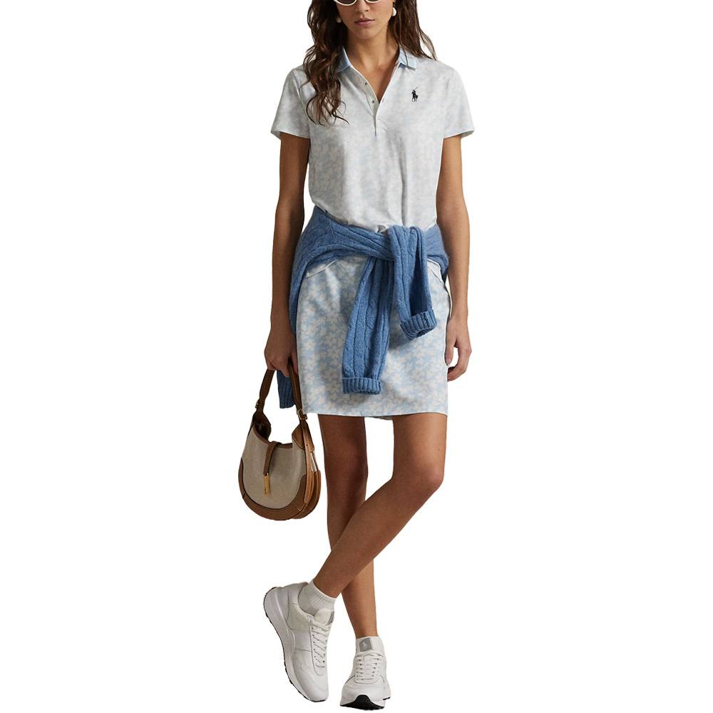 Ralph Lauren Shortsleeve Lightweight Airflow Golf Polo (Tailored Fit) Cold Spring Floral - SP25 Women