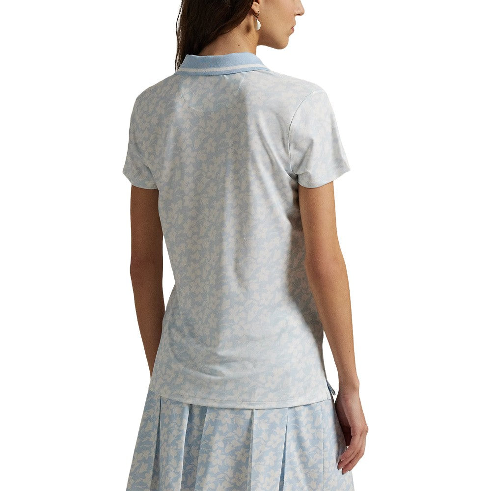 Ralph Lauren Shortsleeve Lightweight Airflow Golf Polo (Tailored Fit) Cold Spring Floral - SP25 Women
