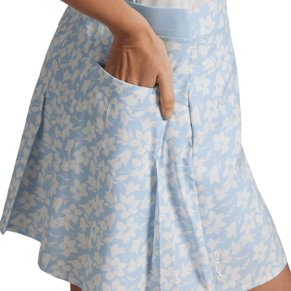 Ralph Lauren Aim 4-Way Stretch Back Pleats 15" Golf Skort Cold Spring Floral - SP25 Women