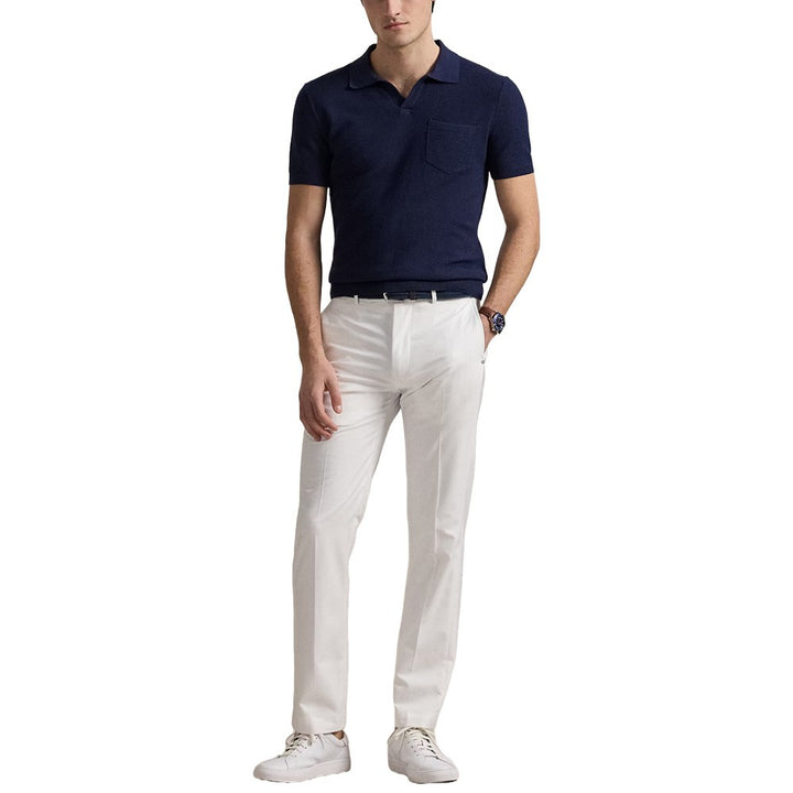 Ralph Lauren Cotton Coolmax Sweater Pocket Golf Polo Refined Navy - SP25 Men