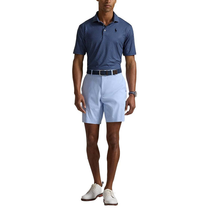 Ralph Lauren Lightweight Airlfow Golf Polo (Golf Club Bags Print) Refined Navy - SP25 Men