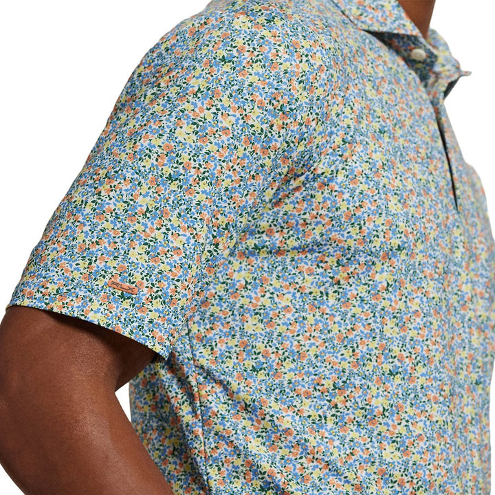 Ralph Lauren Classic Fit Performance Lightweight Airflow Golf Polo Peach Tree Multi - SP25 Men
