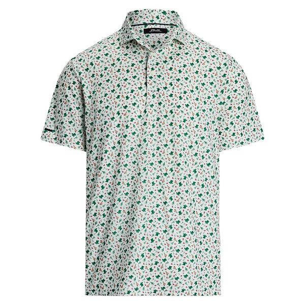 Ralph Lauren Shortsleeve Lightweight Airflow Augusta Print Golf Polo Polo Tee Time - SP25 Men
