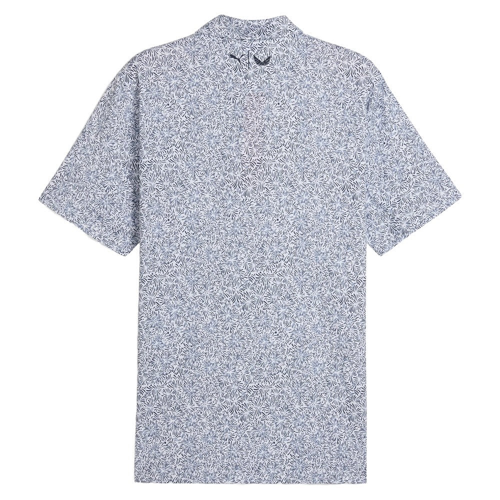 PUMA Volition Fireworks Golf Polo Deep Navy/White Glow - SS25 Men