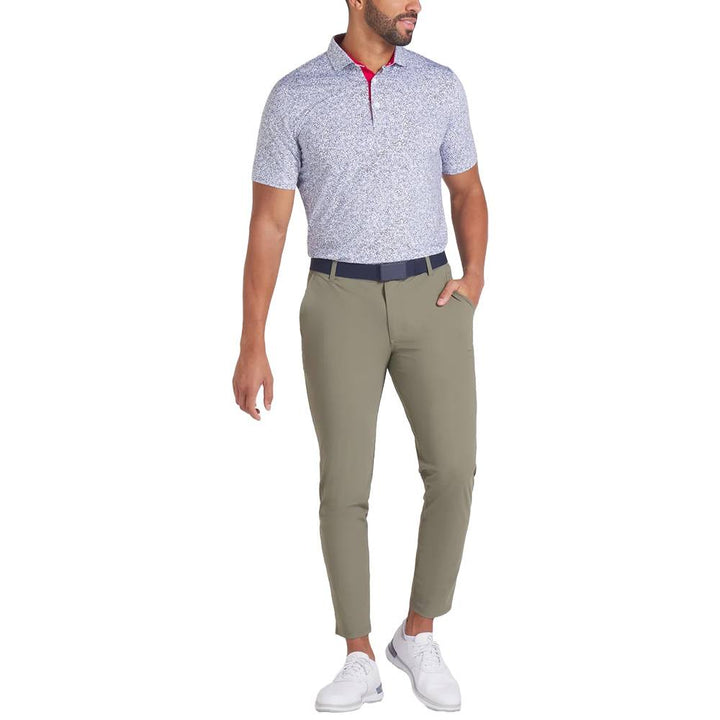 PUMA Volition Fireworks Golf Polo Deep Navy/White Glow - SS25 Men