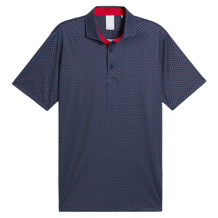 PUMA Volition Micro Star Golf Polo Deep Navy - SS25 Men