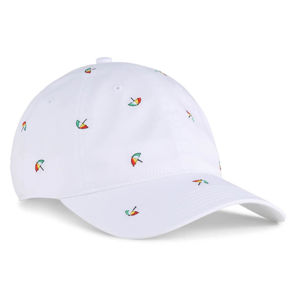 PUMA AP Umbrella Dad Golf Cap White Glow - SS25 Men
