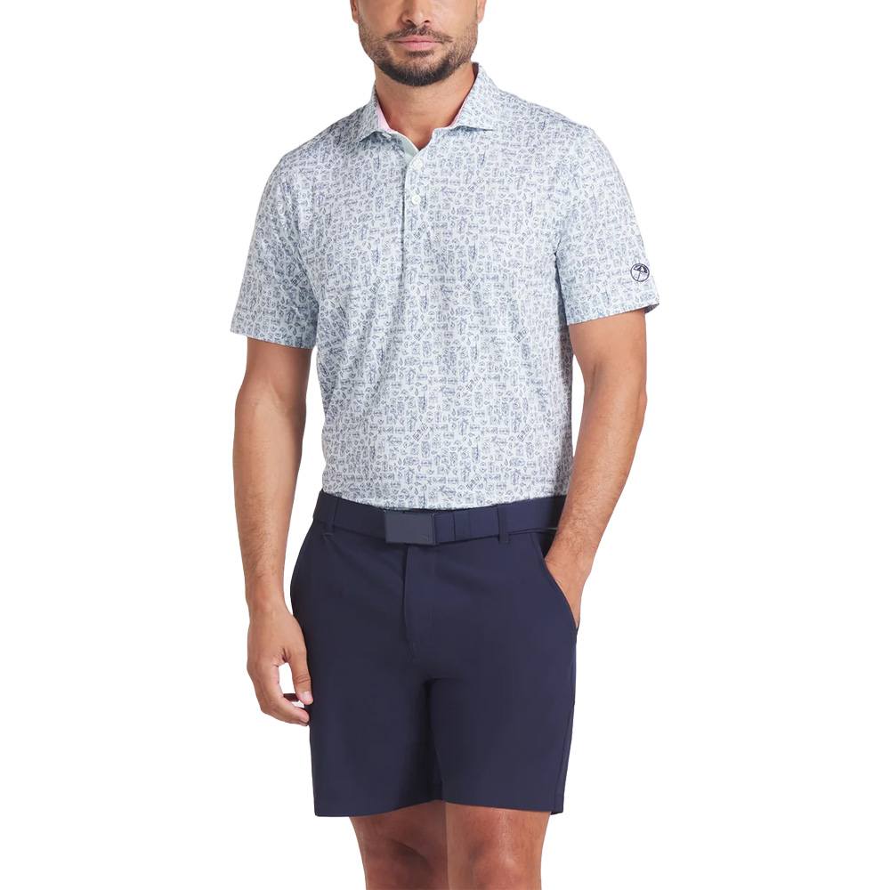 PUMA AP Sketch Golf Polo Peaceful Blue - SS25 Men