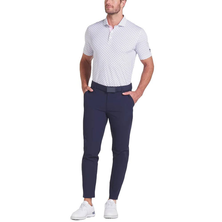 PUMA AP Micro Umbrellas Golf Polo White Glow - SS25 Men