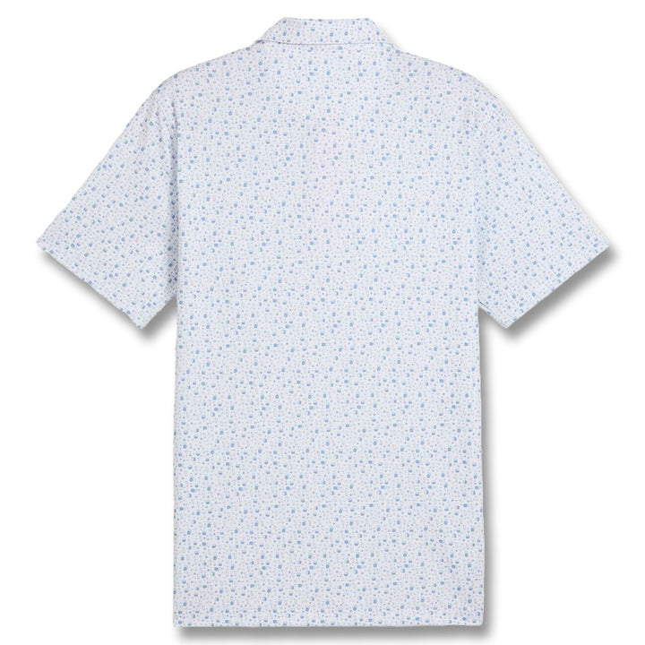 PUMA AP Tea Time Golf Polo White Glow/Zen Blue - SS25 Men