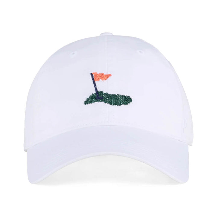 PUMA Needlepoint Dad Golf Cap White - SS25 Women