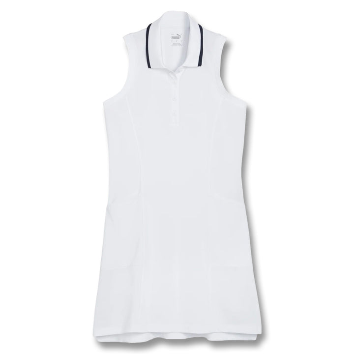 PUMA Everyday Pique Golf Dress White Glow - SS25 Women