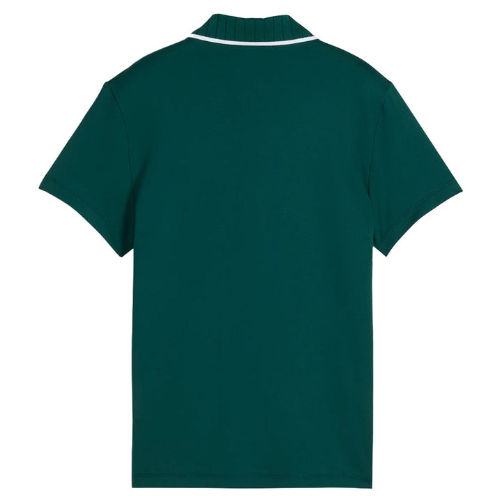 PUMA Cloudspun Bridges Golf Polo Dark Myrtle - SS25 Women