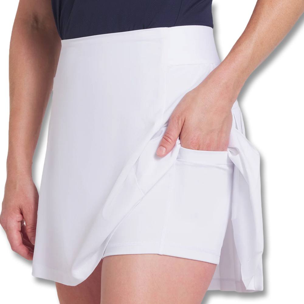 PUMA Haute Golf Skirt White Glow - SS25 Women
