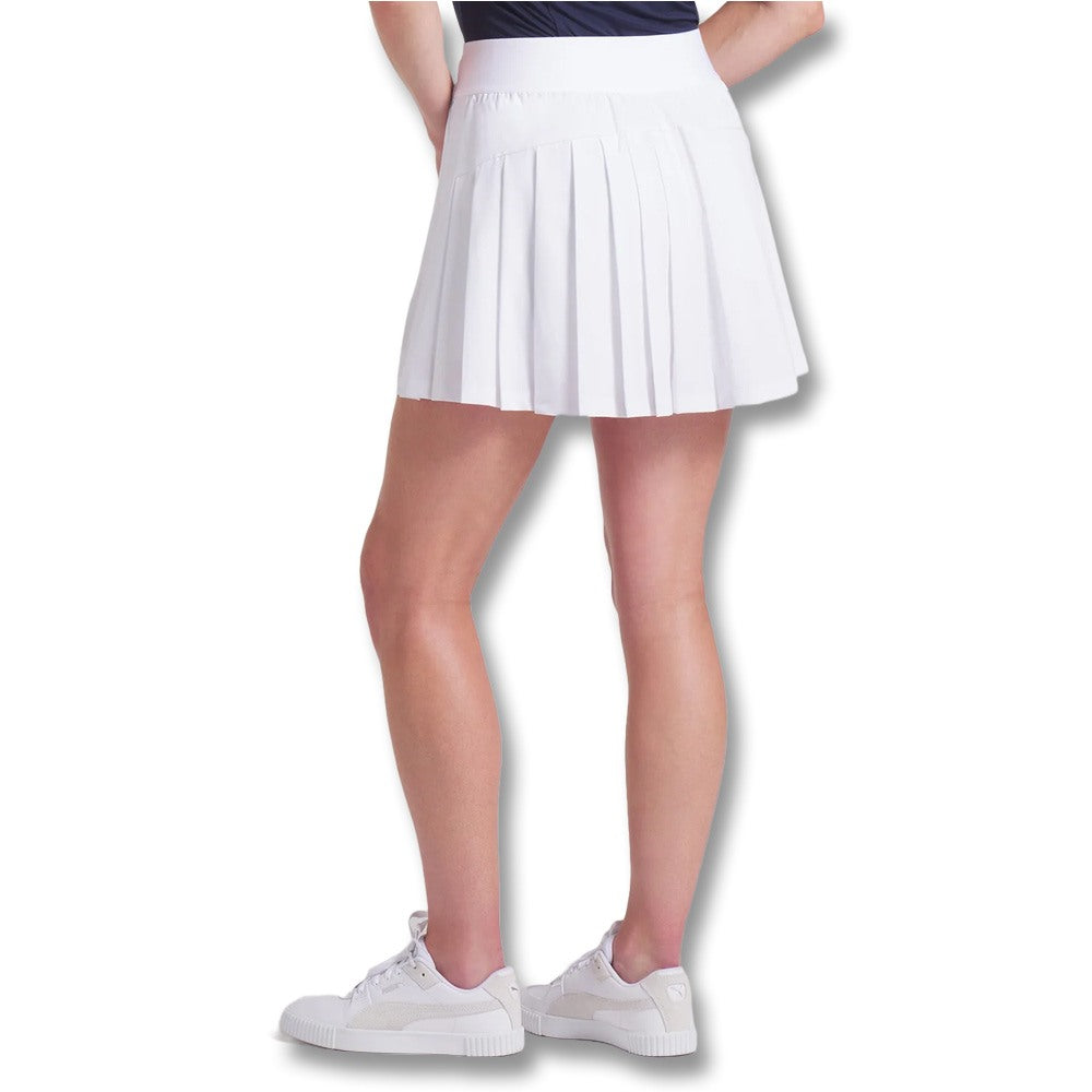 PUMA Haute Golf Skirt White Glow - SS25 Women